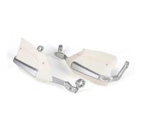 Motorcycle Handguard For CFMOTO 450MT MT450 Motorcycle Handlebar Hand Guard Wind Deflector Heighten Guards Shield Lever Protector Motorcycles Hand Guards(White and Silver)