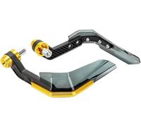 Motorcycle Handguard for CVO/Street Glide CVO, Windproof Hand Protector with Collision Defense Windshield Accessories for Various Motorbikes,D Gold