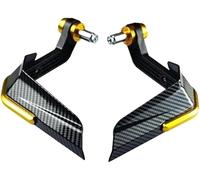 Motorcycle Handguard for Ducati Multistrada V2 und V2s ab 2021, Windproof Hand Protector with Collision Defense Windshield Accessories for Various Motorbikes,B Gold