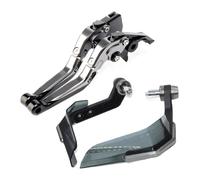 Motorcycle Handguard For LONCIN For VOGE 500R 2020 2021 Brake Clutch Levers Wind Deflector Handlebar Handguard Hand Guards Protection Hand Guards(Titanium-a)