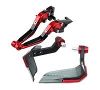 Motorcycle Handguard For LONCIN For VOGE 500R 2020 2021 Brake Clutch Levers Wind Deflector Handlebar Handguard Hand Guards Protection Hand Guards(Red-a)