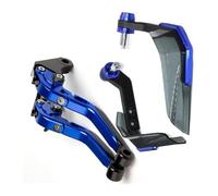 Motorcycle Handguard For LONCIN For VOGE 500R 2020 2021 Motorcycle Brake Clutch Levers Wind Deflector Handlebar Handguard Hand Guards(Blue-a)