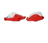 Motorcycle Handguard For SYM For ADX125 For ADX 125 2023-2024 Windshield Motorcycle Handguards Handlebar Guards Windshield Hand Guards(Red and tranparent)