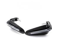Motorcycle Handguard Motorcycle Hand Guard Shield Motorbike Turn Signal Lights Covers LED Flashing Waterproof Protector Dirt Bike Handguard