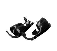 Motorcycle Handguard Shield For Tiger 800 900 1200 Motorcycle Aluminum Handguards Handguard Lever Protector Windshield Guards Handlebar Protection Covers(Black)