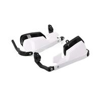 Motorcycle Handguard Shield Hand Guard Protector Windshield For Suzuki For V-Strom DL650 DL800 DL1050 For DL 600 1050 RESPUNEKBAH(White and black)