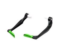Motorcycle Handguard Universal 7/8" Handlebar Brake Lever Protectors Hand Guard Modification Accessories Handbrush Handlebar Protector Guards(Green)