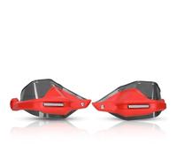 Motorcycle Handguards Brake And Clutch Protectors Windshield For CRF1100L AfricaTwin 2020-2025(Large Red-titanium)