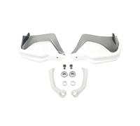 Motorcycle Handguards For BMW R 1200 GS ADV R1200GS LC R1250GS F 800 For Adventure S1000XR Handguard Hand Shield Protector Windshield Full Set Dirt Bike Hand Guards(White Grey Set)
