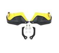 Motorcycle Handguards For BMW R 1200 GS ADV R1200GS LC R1250GS F 800 For Adventure S1000XR Handguard Hand Shield Protector Windshield Full Set Dirt Bike Hand Guards(Black Yellow Set)