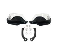 Motorcycle Handguards For BMW R 1200 GS ADV R1200GS LC R1250GS F 800 For Adventure S1000XR Handguard Hand Shield Protector Windshield Full Set Dirt Bike Hand Guards(Black White Set)