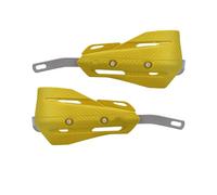 Motorcycle Handguards For Jupiter For MX For King 150 Universal Motorcycle Handguards Alloy Handlebar Protector Wind Deflector Brush Guard(Yellow)