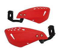 Motorcycle Handguards for LiveWire, Off Road Riding Hand Guard Handlebar Windproof Hand Brush Guards Wind Cold,E Red