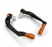 Motorcycle Handguards For Piaggio ZIP 50 For TYPHOON X7 X9 X10 For Beverly 300 FLY For Liberty 250 Motorcycle CNC Aluminum Handlebar Bar End Hand Guards Protector(Orange)