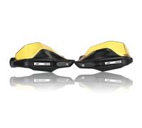 motorcycle handguards For SYM Z300 Joymax 300 Motorcycle Modified Thickened Handlebar Windshield Hand Guard Brake Clutch Windscreen handlebar guard wind guards(Black Yellow+Aluminum label)