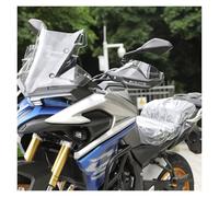 motorcycle handguards For VOGE DS525X DS625X Modified Motorcycle Thickened Handlebar Windshield Hand Guard Brake Clutch Windscreen handlebar guard wind guards(Black Yellow+label Extended)