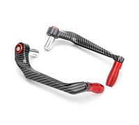 Motorcycle Handguards for Yamaha RD 80 MX, Handlebar and Brake Lever Protectors, Handlebar Handguards,Red
