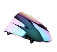 Motorcycle Handguards Hand Guards For Kawasaki For Ninja For ZX250R For EX250R For ZX EX 250R Windshield Double Bubble WindScreen Motorcycle Fairing(Iridium)
