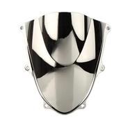 Motorcycle Handguards Hand Guards For Suzuki For GSXR1000 For GSX-R GSXR 1000 K17 Double Bubble WindScreen Motorcycle Fairing Deflector Windshield(Silver)