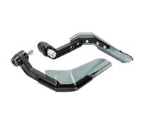Motorcycle Handguards Hand Universal Protector Modification Protective Gear Aluminum Alloy Motorbike Hand Guard Handguard Shield Windproof(Black)