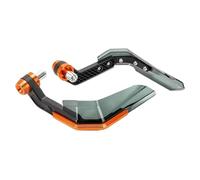 Motorcycle Handguards Hand Universal Protector Modification Protective Gear Aluminum Alloy Motorbike Hand Guard Handguard Shield Windproof(Orange)