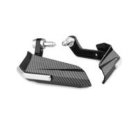 Motorcycle Handguards Motocycle Handlebar Grips Brake Clutch Levers Guard Handguard Shield Protector For MT07 2014-2024 2025(SILVER)