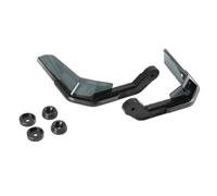 Motorcycle Handguards Motorcycle Handguard Shield Aluminum Universal Windproof Handlebar Protector ATV Off Road Dirt Bike Hand Guard Protective