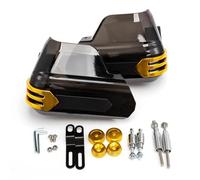 Motorcycle Handguards Universal High-Intensity Motorcycle Modification Windshield And Handguard Handbrake Protector Shield Parts Hand Guards(Yellow)