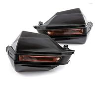 Motorcycle Handguards Universal Motorcycle Handguard Handlebar Cover, Plastic Wind Deflector(BLACK)
