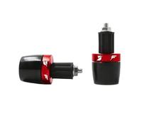 Motorcycle Handle Bar Cap Plug For Ya&ma&ha For R1 R6 R125 R15 R25 R3 7/8" Motorcycle Handlebar Grips Handle Bar Cap Ends Plugs Slider(Red)