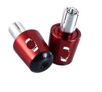 Motorcycle Handle Bar Cap Plug Motorcycle Handle Bar Handlebar Grips End Plugs Cap For Ya&ma&ha For XSR700 XSR900 XSR125 155(Red)