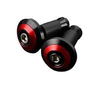 Motorcycle Handle Bar Cap Plug Motorcycle Handlebar Grip Ends Cover Grips Handle Bar Cap End Plugs Handlebar Grips FOR NMAX155 NMAX125 2015-2019(Red)