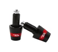 Motorcycle Handle Bar Cap Plug Motorcycle Handlebar Grip Handle Bar Cap Ends Counterweight Plugs Slider For CBR600RR All Years(Red)