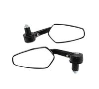 Motorcycle Handle Bar End Mirror 7/8" 22 Mm Side Rearview Mirrors Custom Smoke Blue Lens For Du&cati For B&MW For Ho&nda For Suzuki Rears Views Mirrors