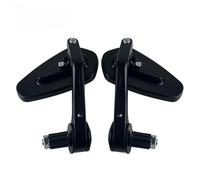 Motorcycle Handle Bar End Mirror 7/8" 22 Mm Side Rearview Mirrors Custom Smoke Blue Lens For Ducati For BMW For Honda For Suzuki For Kawasaki,Motorcycle Accessories