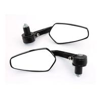 Motorcycle Handle Bar End Mirror 7/8" 22 Mm Side Rearview Mirrors Custom Smoke Blue Lens For Ducati Motorbike Side Mirror Clear Glass