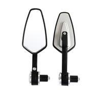 Motorcycle Handle Bar End Mirror Universal 7/8" 22 Mm Side Rearview Mirrors Smoke Blue Lens For Ya&maha For B&MW For Ho&nda For Suzuki Rears Views Mirrors