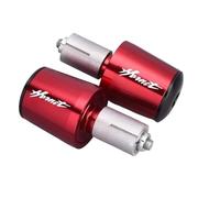 Motorcycle Handle Bar End Weight Handlebar Grips Cap Anti Vibration Silder Plug CB400 CBR CB 500 600 CBF600 Hornet 600(Red)