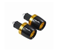 Motorcycle Handle Bar End Weight Handlebar Grips Cap Plug For HONDA REBEL 1100 500 300 CMX 7/8 Inch 22mm(Gold)