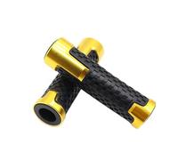 Motorcycle Handle Bar Handlebar Grips For Malaguti Dune 125X RST XSM XTM Mission 3 125 200 250 300 7/8"22mm Aluminum Anti-Slip(Yellow)