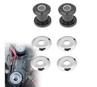 Motorcycle Handle Bar Riser Bushing Retainer Washers Inner Sleeves Steel Handlebar For Harley Touring Road King Softail Fat Bob