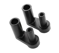 Motorcycle Handle Bar Riser For BMW For R1200RT For R1250RT R1250 RT 2014-2025 Silver Black Motorcycle 1.625"Adjustable Handlebar Riser Kit Handbar Rising Clamp(Black)