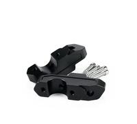 Motorcycle Handle Bar Riser For BMW For R1300GS 2024 Handlebar Riser Clamp Adapter Handle Bar Height Lift Mount CNC Aluminum Raisers Handlebar Risers(Black)