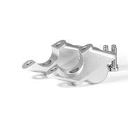 Motorcycle Handle Bar Riser For BMW R 1250 1200 R R1200R LC 2015-2019 R1250R LC 2019- Motorcycle CNC Handlebar Riser Heightening Clamp Mount(Silver)