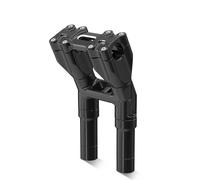Motorcycle Handle Bar Riser For Dyna Fat Bob FXDF Hard Candy Custom FXDF Dark Custom FXDF 5/6/7.25/8.25" Rise Motorcycle 1 Inch Handlebar Risers Clamps Handlebar Riser Clamp(Black)
