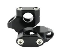 Motorcycle Handle Bar Riser For FZ1 For FZS1000 For Fazer 2001-2015 22mm 7/8" Motorcycle Handle Bar Mounting Risers Extend Moved CNC Aluminum Motorcycle Risers(Black)