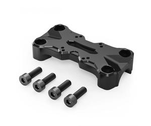 Motorcycle Handle Bar Riser Handlebar Clamp W GPS Navigator AMPS Mount Holes For Tenere 700 Rally For Edition 2019 2020-2024 For WR 2022