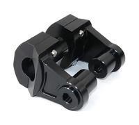 Motorcycle Handle Bar Riser Handlebar Risers 25.4mm For Harley Davidson Sportster steering tube accessories(Black)