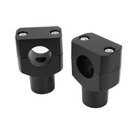 Motorcycle Handle Bar Risers Motorcycle Black 25mm Aluminium Handle Bar Mounting Handlebar Risers Clamp For CB400 CB200 125 Motorcycle riser fitting(1)