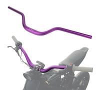 Motorcycle Handle Bars, PSLER Heighten Handlebars 7/8 22mm Handlebars 31.8mm Riser Handlebar for Sur Ron Light Bee X/S Segway X160/X260 Talaria Sting MX3 R MX4 Talaria XXX E-Ride Pro 79Bike (Purple)